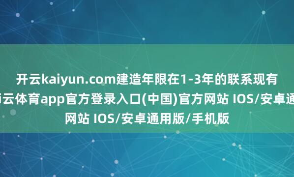 开云kaiyun.com建造年限在1-3年的联系现有企业最多-kai云体育app官方登录入口(中国)官方网站 IOS/安卓通用版/手机版